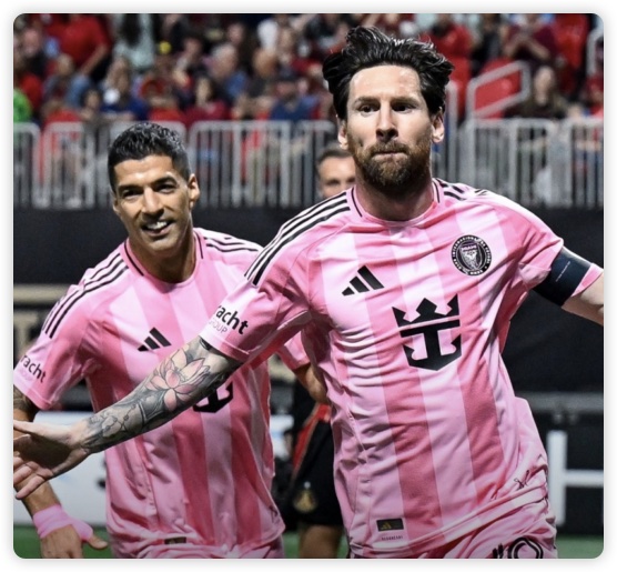 梅西反抢+过人+挑射 迈阿密2-1逆转居东部第一 